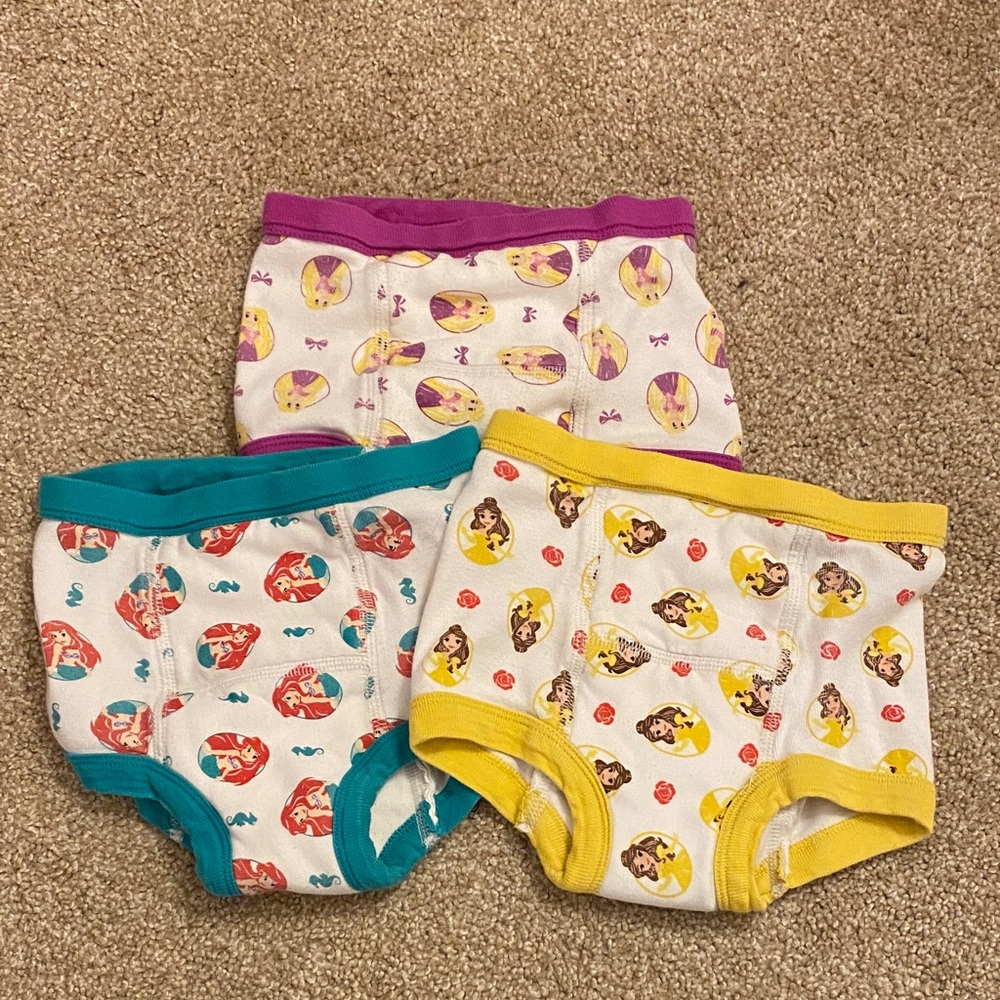 Hanna Andersson x Disney training underwear - 3 pairs